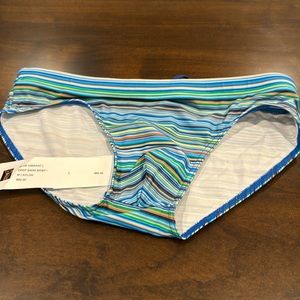 Todd Sanfield Blue Vibrant Deep Swim Brief Medium